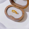 Gold-Tone Open Rings for Women, Assorted Floral, Bow, Heart, Coin and Textured Band Designs