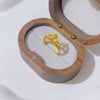 Gold-Tone Open Rings for Women, Assorted Floral, Bow, Heart, Coin and Textured Band Designs