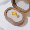 Gold-Tone Open Rings for Women, Assorted Floral, Bow, Heart, Coin and Textured Band Designs