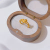 Gold-Tone Open Rings for Women, Assorted Floral, Bow, Heart, Coin and Textured Band Designs