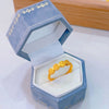 Gold-Tone Open Rings for Women, Assorted Floral, Bow, Heart, Coin and Textured Band Designs