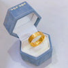 Gold-Tone Open Rings for Women, Assorted Floral, Bow, Heart, Coin and Textured Band Designs