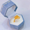 Gold-Tone Open Rings for Women, Assorted Floral, Bow, Heart, Coin and Textured Band Designs