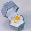 Gold-Tone Open Rings for Women, Assorted Floral, Bow, Heart, Coin and Textured Band Designs