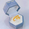 Gold-Tone Open Rings for Women, Assorted Floral, Bow, Heart, Coin and Textured Band Designs
