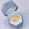 Gold-Tone Open Rings for Women, Assorted Floral, Bow, Heart, Coin and Textured Band Designs