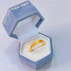 Gold-Tone Open Rings for Women, Assorted Floral, Bow, Heart, Coin and Textured Band Designs