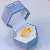 Gold-Tone Open Rings for Women, Assorted Floral, Bow, Heart, Coin and Textured Band Designs