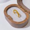 Gold-Tone Open Rings for Women, Assorted Floral, Bow, Heart, Coin and Textured Band Designs