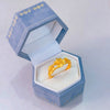 Gold-Tone Open Rings for Women, Assorted Floral, Bow, Heart, Coin and Textured Band Designs