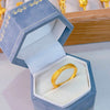Gold-Tone Open Rings for Women, Assorted Floral, Bow, Heart, Coin and Textured Band Designs