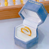 Gold-Tone Open Rings for Women, Assorted Floral, Bow, Heart, Coin and Textured Band Designs