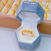 Gold-Tone Open Rings for Women, Assorted Floral, Bow, Heart, Coin and Textured Band Designs