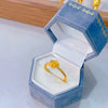 Gold-Tone Open Rings for Women, Assorted Floral, Bow, Heart, Coin and Textured Band Designs