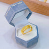 Gold-Tone Open Rings for Women, Assorted Floral, Bow, Heart, Coin and Textured Band Designs