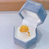 Gold-Tone Open Rings for Women, Assorted Floral, Bow, Heart, Coin and Textured Band Designs