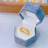 Gold-Tone Open Rings for Women, Assorted Floral, Bow, Heart, Coin and Textured Band Designs