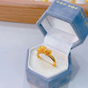 Gold-Tone Open Rings for Women, Assorted Floral, Bow, Heart, Coin and Textured Band Designs