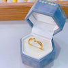 Gold-Tone Open Rings for Women, Assorted Floral, Bow, Heart, Coin and Textured Band Designs
