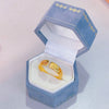 Gold-Tone Open Rings for Women, Assorted Floral, Bow, Heart, Coin and Textured Band Designs
