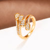 Accent Rings, Copper, Leaf, Oval, Floral and Geometric Designs, Assorted Gold- and Silver-Tone Styles
