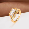 Accent Rings, Copper, Leaf, Oval, Floral and Geometric Designs, Assorted Gold- and Silver-Tone Styles