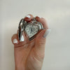 Pocket Watch Charms, Alloy, Heart or Round Design, Keychain and Necklace Options
