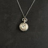 Pocket Watch Charms, Alloy, Heart or Round Design, Keychain and Necklace Options