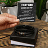 Multi-Layer Woven Bracelet with Magnetic Clasp and Engraved Detail, Bracelet Only or Gift Box Bundle - Product view 2