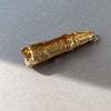 Articulated Full-Finger Ring, Alloy, Segmented Armor Design, Gold- or Silver-Tone, Adjustable
