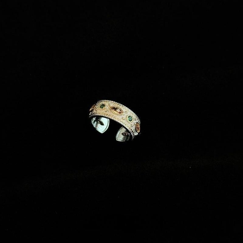 Statement Ring for Women, Assorted Vintage-Style Accent, Floral, Heart and Sculpted Band Designs