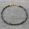 Beaded Anklets for Women, Bohemian-Inspired Designs with Colored Stone-Style and Glass Bead Accents - Ankle bracelet style six