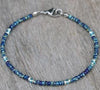 Beaded Anklets for Women, Bohemian-Inspired Designs with Colored Stone-Style and Glass Bead Accents - Ankle bracelet style seven