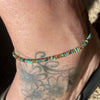 Beaded Anklets for Women, Bohemian-Inspired Designs with Colored Stone-Style and Glass Bead Accents - Product view 2