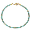 Beaded Anklets for Women, Bohemian-Inspired Designs with Colored Stone-Style and Glass Bead Accents - Product view 5