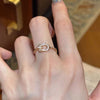 Gold-Tone Stacking Ring for Women, Horseshoe Accent or Studded Band Design
