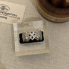 Silver-Tone Open Ring for Women, Assorted Ornate Cross and Floral Accent Designs