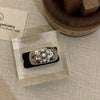 Silver-Tone Open Ring for Women, Assorted Ornate Cross and Floral Accent Designs