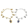 Copper Anklets for Women, Crown Bell, Peach Blossom Bell and Bamboo Design Options - Product view 5