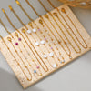 Stainless Steel Chain Anklets for Women, Eight Minimalist Chain Design Options - Product view 3
