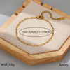 Stainless Steel Chain Anklets for Women, Eight Minimalist Chain Design Options - # A0045 anklet / Stainless steel manufacturer wholesale (support customization)