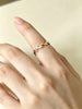 Leaf Band Ring, Stainless Steel, Gold- or Silver-Tone, Source Sizes 6-8