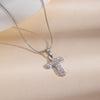 Heart Pendant Necklaces for Women, Stainless Steel Chains with Sparkling Heart Design Options - X520
