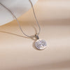 Heart Pendant Necklaces for Women, Stainless Steel Chains with Sparkling Heart Design Options - X522