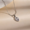 Heart Pendant Necklaces for Women, Stainless Steel Chains with Sparkling Heart Design Options - X580