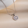 Heart Pendant Necklaces for Women, Stainless Steel Chains with Sparkling Heart Design Options - X517