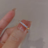 Open Rings, Alloy, Gold-Tone Heart Accent or Clear Accent Band, Individual Styles or 2-Piece Set