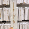 Stainless Steel Bracelets for Women, Fine Chains with Bow and Geometric Charm Design Options - 004