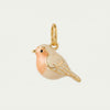 Bird Pendant Charms, Stainless Steel Crane, Swan, Parrot and Other Bird Designs in Gold-Tone Finish - Fat Bird Pendant