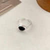 Silver-Tone Statement Rings for Women, Assorted Floral, Bow, Geometric and Textured Open-Band Designs